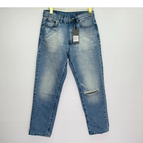 Denim Colab Jeans Womens Size 10 Merewether Slim Moon Blue NWT Saltwater Song - Picture 1 of 16